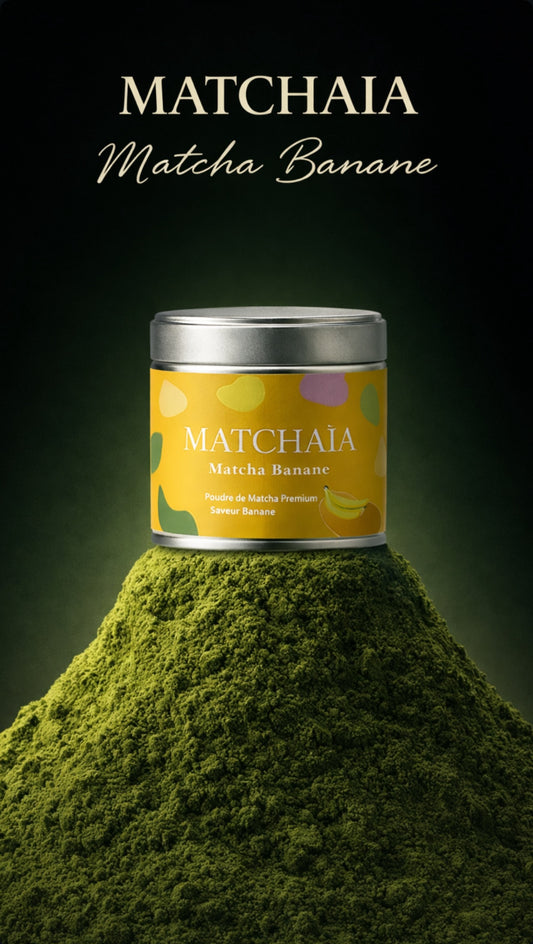 MATCHAÏA BANANE-Votre Rituel Bien-Être Ultime