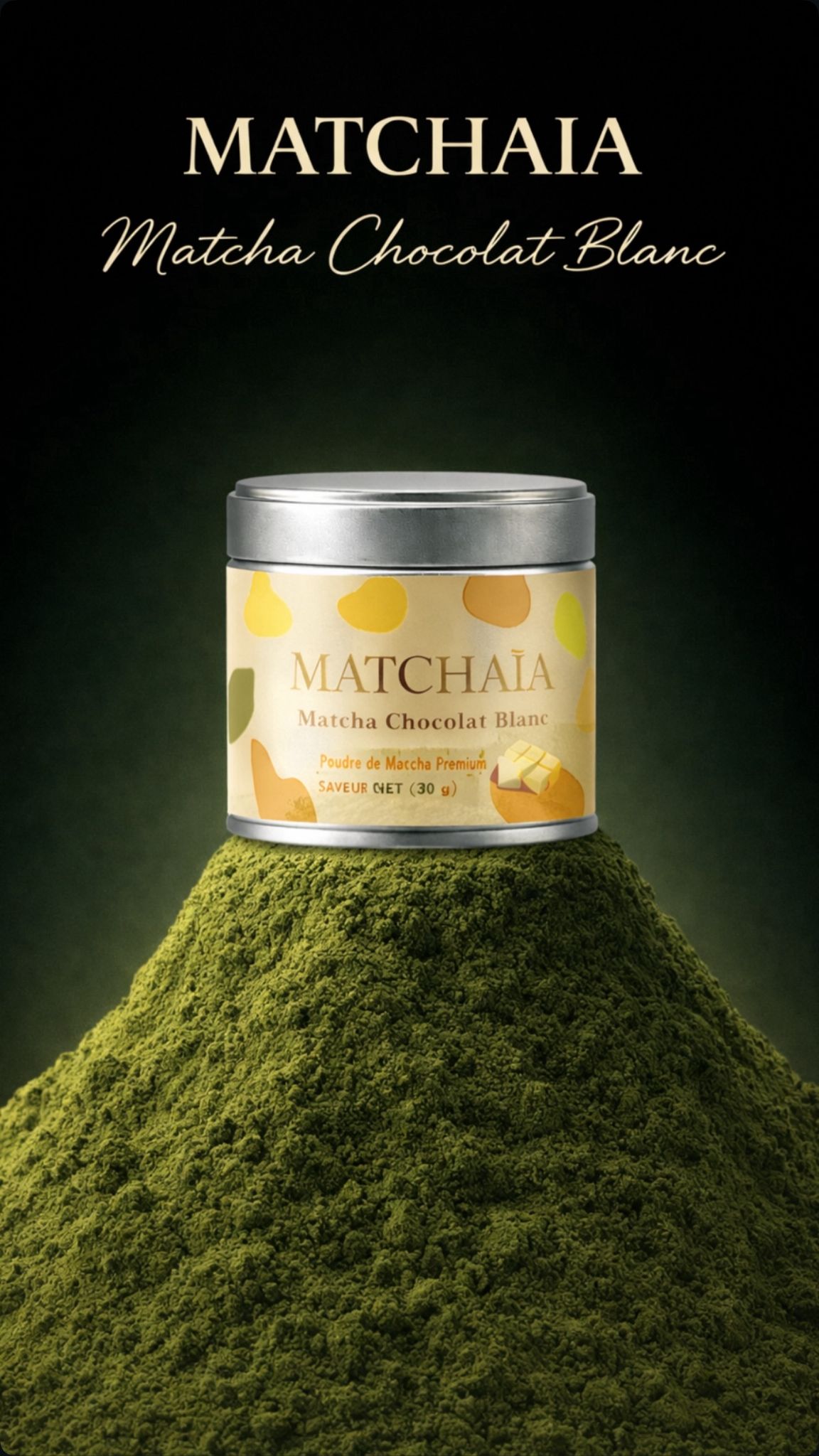 MATCHAÏA CHOCOLAT BLANC -Votre Rituel Bien-Être Ultime